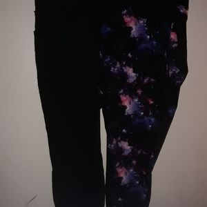 Hot Topic Denim size 28 black galaxy